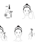 Notino Spa Collection Face massage tool accesoriu de masaj faciale Silver 1 buc