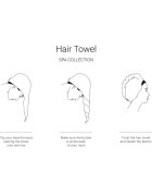 Notino Spa Collection Hair Towel prosop pentru păr Lilac