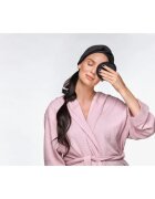 Notino Spa Collection Spa headband and make-up removal pads set set pentru demachiere cu bentiță cosmetică Black 7 buc