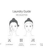 Notino Spa Collection Spa headband and make-up removal pads set set pentru demachiere cu bentiță cosmetică Black 7 buc