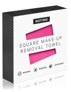 Notino Spa Collection Square Makeup Removing Towel prosop demachiant pentru make-up culoare Pink 1 buc
