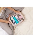 Notino Travel Collection Clear Organizer Set Set de călătorii Beige 4 buc