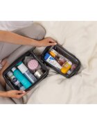 Notino Travel Collection Clear Organizer Set Set de călătorii Black