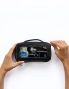 Notino Travel Collection In-Flight Pouch servietă pentru cosmetice Black 20x10x5 cm 1 buc