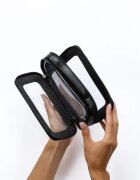 Notino Travel Collection In-Flight Pouch servietă pentru cosmetice Black 20x10x5 cm 1 buc
