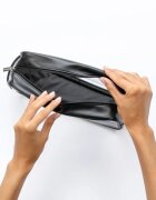 Notino Travel Collection Large Clear Organizer geantă de cosmetice transparentă L Black 26x14x85 cm 1 buc