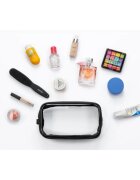 Notino Travel Collection Large Clear Organizer geantă de cosmetice transparentă L Black 26x14x85 cm 1 buc