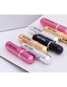 Notino Travel Collection Perfume Atomiser sticluță reîncărcabilă cu atomizor Silver 5 ml