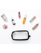 Notino Travel Collection Small Clear Organizer geantă de cosmetice transparentă transparent S Black 20x10x5 cm 1 buc
