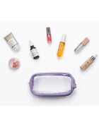 Notino Travel Collection Small Clear Organizer geantă de cosmetice transparentă transparent S Purple 20x10x5 cm 1 buc