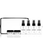 Notino Travel Collection Travel Bottle Set sticluțe pentru călătorie reutilizabile Black