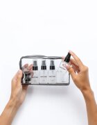 Notino Travel Collection Travel Bottle Set sticluțe pentru călătorie reutilizabile Black