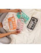 Notino Travel Collection Travel Bottle Set sticluțe pentru călătorie reutilizabile Black