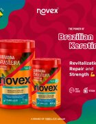 Novex Brazilian Keratin mască regeneratoare pentru părul deteriorat 400 g
