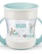 NUK Magic Cup Mini ceasca cu mânere 6m+ Green 1 buc