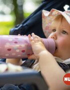 NUK Mini-Me Flip sticlă pentru sport Pink 12m+ 1 buc