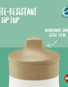 NUK Mini-Me Sip biberon pentru copii White 9m+ 1 buc