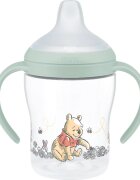 NUK Perfect Match Disney cană pentru antrenament cu mânere Winnie the Pooh 6m+ 1 buc