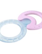 NUK Teether jucărie pentru dentiție cu efect racoritor 3-12 m Violet 2 buc