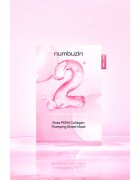 Numbuzin No. 2 Rose PDRN Collagen Plumping Sheet Mask mască textilă hidratantă pentru o piele mai luminoasa 5 buc