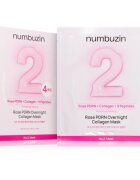 Numbuzin No. 2 Rose PDRN OverNight Collagen Mask mască hrănitoare profundă pentru noapte 4 buc