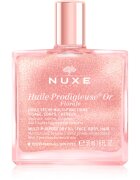 Nuxe Huile Prodigieuse Or Florale ulei uscat multifuncțional cu sclipici pe fata corp si par 50 ml