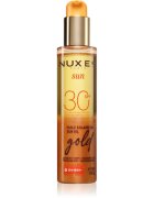 Nuxe Sun Sun Oil Gold SPF 30 Ulei de plaja pentru fata si corp cu efect iluminator SPF 30 150 ml