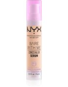 NYX Professional Makeup Bare With Me Concealer Serum hidratant anticearcan 2 in 1 culoare 03 Vanilla 96 ml