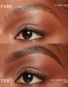 NYX Professional Makeup Blade & Shade creion pentru sprancene cu pensula culoare Espresso 0.06 g