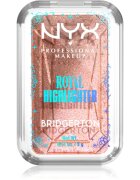 NYX Professional Makeup Bridgerton Royal Highlighter iluminator culoare 01 Iridescent Peach 5 g