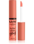 NYX Professional Makeup Butter Gloss Bling lip gloss strălucitor culoare 02 Dripped Out 8 ml