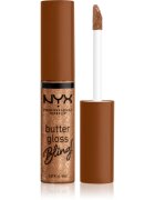 NYX Professional Makeup Butter Gloss Bling lip gloss strălucitor culoare 04 Pay Me In Gold 8 ml