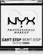 NYX Professional Makeup Can't Stop Won't Stop Mattifying Powder pudra matuire culoare 11 Bright Translucent 6 g