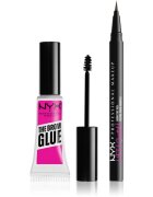 NYX Professional Makeup Eyebrow set kit pentru sprâncene 2 buc