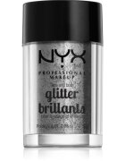 NYX Professional Makeup Face & Body Glitter Brillants sclipici pentru față și corp culoare 10 Silver 2.5 g