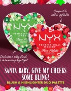 NYX Professional Makeup Face Palette Xmas paleta pentru fata multifunctionala culoare 02 10 g