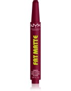 NYX Professional Makeup Fat Matte balsam de buze cu efect matifiant Berry Smooth 2 g