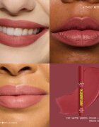 NYX Professional Makeup Fat Matte balsam de buze cu efect matifiant Mauve Cloud 2 g