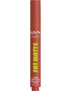 NYX Professional Makeup Fat Matte balsam de buze cu efect matifiant Rose Robe 2 g