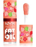 NYX Professional Makeup Fat Oil Gem Xmas ulei pentru buze culoare Peach Diamond 4.8 ml