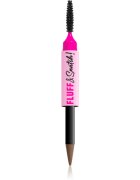 NYX Professional Makeup Fluff & Snatch creion pentru sprancene cu efect de pulbere culoare Taupe 1 g
