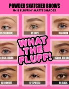 NYX Professional Makeup Fluff & Snatch creion pentru sprancene cu efect de pulbere culoare Taupe 1 g