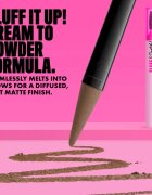 NYX Professional Makeup Fluff & Snatch creion pentru sprancene cu efect de pulbere culoare Taupe 1 g