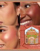 NYX Professional Makeup Gingerbaddie Land Buttermelt paletă cu iluminatoare și farduri de obraz culoare Deep 1 buc