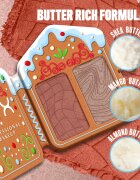 NYX Professional Makeup Gingerbaddie Land Buttermelt paletă cu iluminatoare și farduri de obraz culoare Deep 1 buc