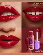 NYX Professional Makeup Gingerbaddie Land Gum Drop lip gloss culoare 03 Cranberry Splash 1 buc