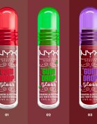 NYX Professional Makeup Gingerbaddie Land Gum Drop lip gloss culoare 03 Cranberry Splash 1 buc