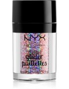 NYX Professional Makeup Glitter Goals sclipici metalic pentru față și corp culoare 03 Beauty Beam 2.5 g