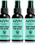 NYX Professional Makeup Makeup Setting Spray Dewy spray pentru fixare 3x60 ml