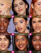 NYX Professional Makeup Powder Louder creion pentru sprancene cu pensula culoare Louder Auburn 1 buc